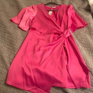 Bella Rose Boutique satin dress size large